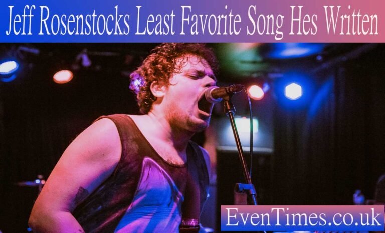 Jeff Rosenstocks Least Favorite Song Hes Written And Why It Still Matters