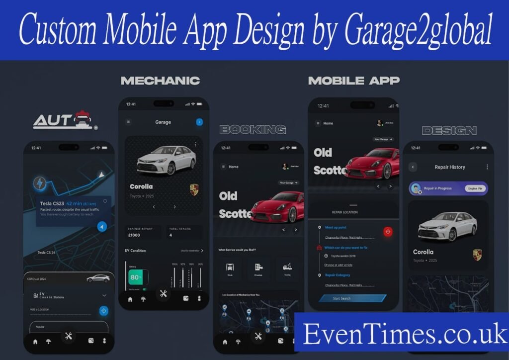 Designing the Future with Custom Mobile App Design by Garage2Global