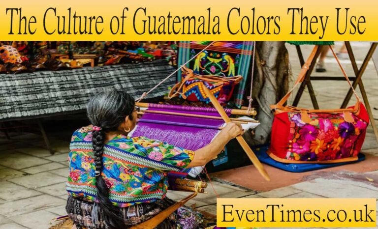 The Vibrant the Culture of Guatemala Colors They Use