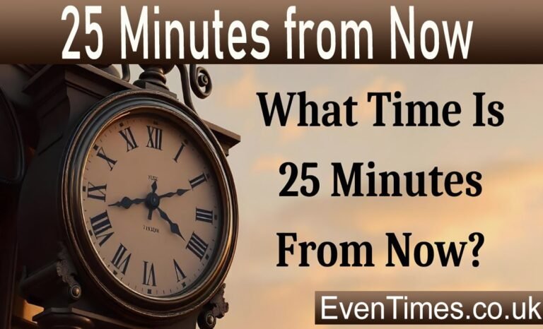 25 Minutes From Now: Understanding Time and the Present Moment