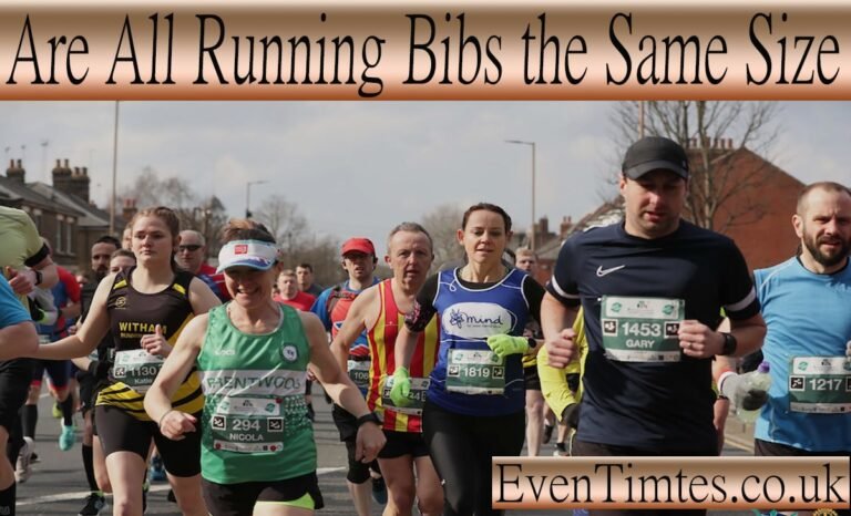 Are All Running Bibs the Same Size? The Complete Guide