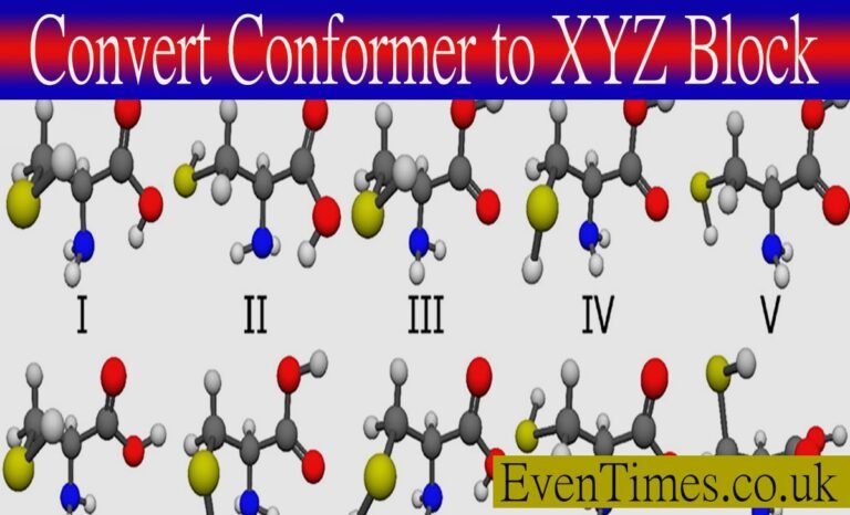 Convert Conformer to XYZ Block: A Complete Guide