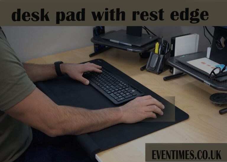 Upgrade Your Workspace with a Desk Pad with Rest Edge
