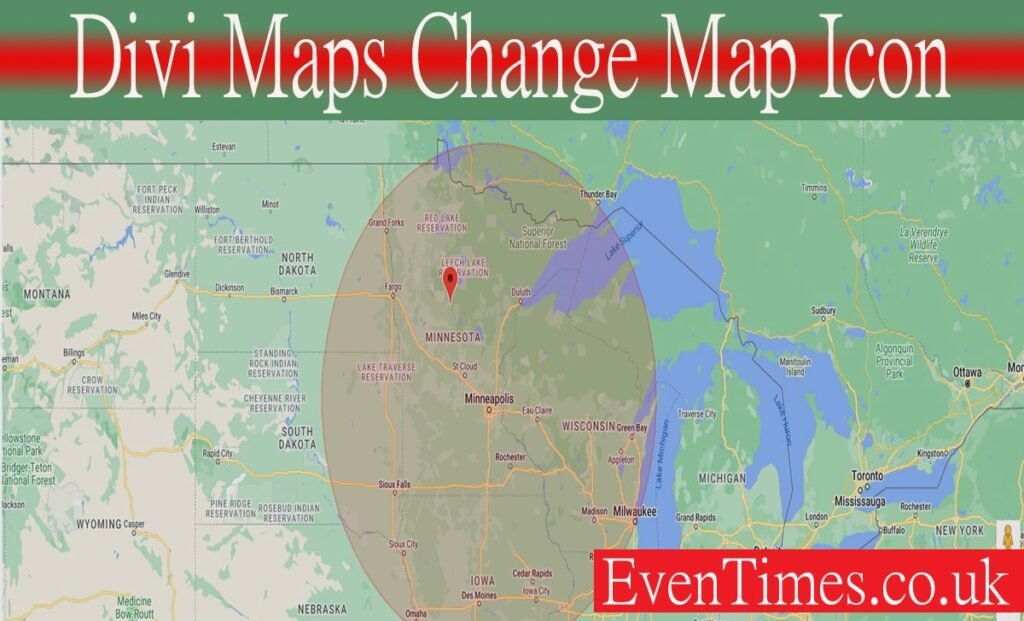 How to Module in Divi Maps Change Map Icon - Even Times