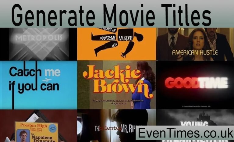 AI Generators Movie Title: Your Creative Filmmaking Companion
