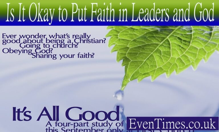 Is It Okay to Put Faith in Leaders and God? Finding the Balance