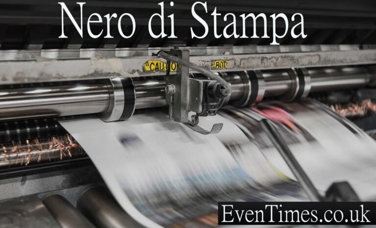 What Is Nero di Stampa? The Complete Guide to Print Black Ink