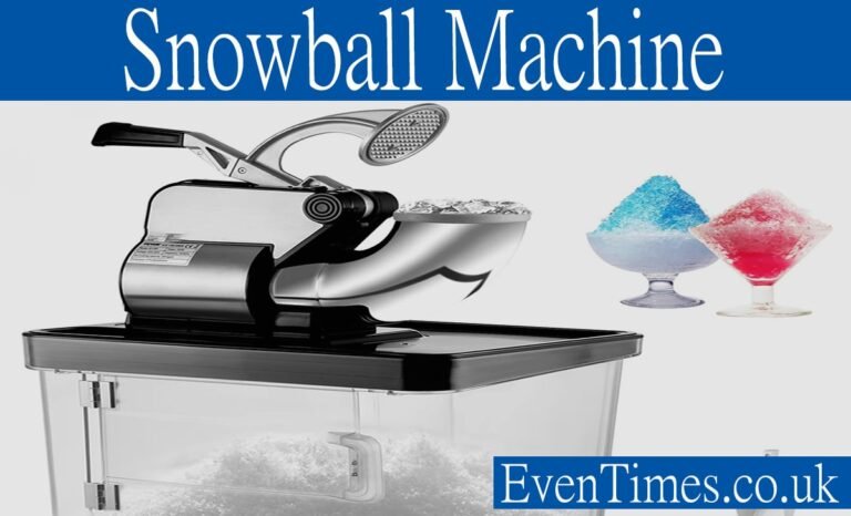 The Ultimate Guide to Snowball Machines: Fun, Features & DIY Tips