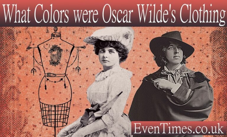 What Colors were Oscar Wilde's Clothing : A Victorian Dandy's Style