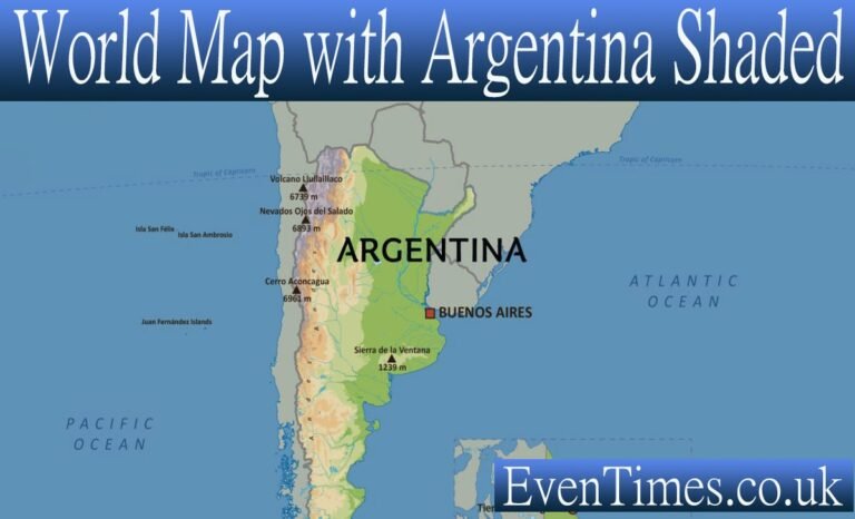 World Map with Argentina Shaded: Your Complete Guide