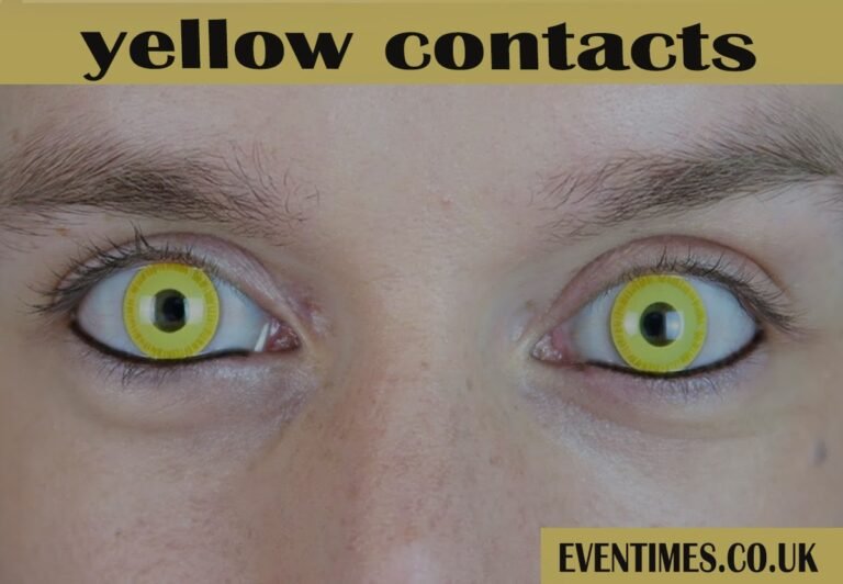 Yellow Contacts: The Bold Eye Color Taking Fashion by Storm