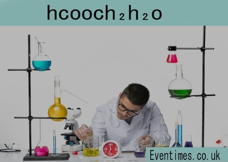 Understanding HCOOCH₂H₂O: A Deep Dive into This Chemical Query
