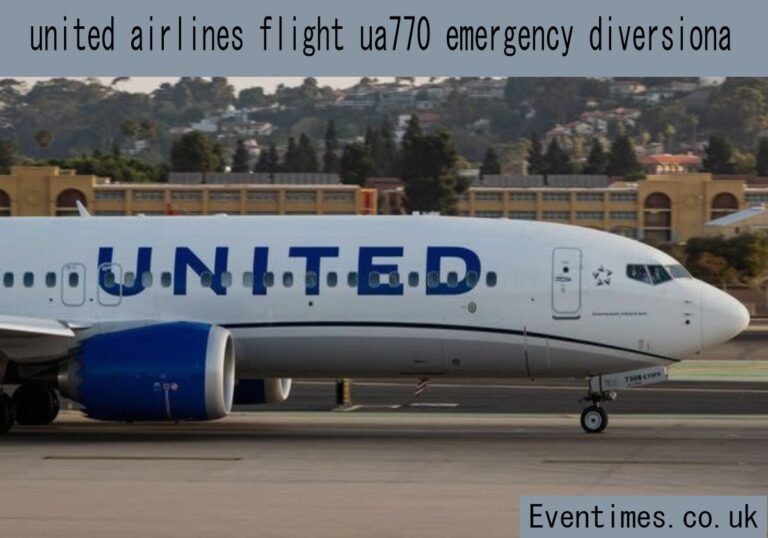 united airlines flight ua770 emergency diversion
