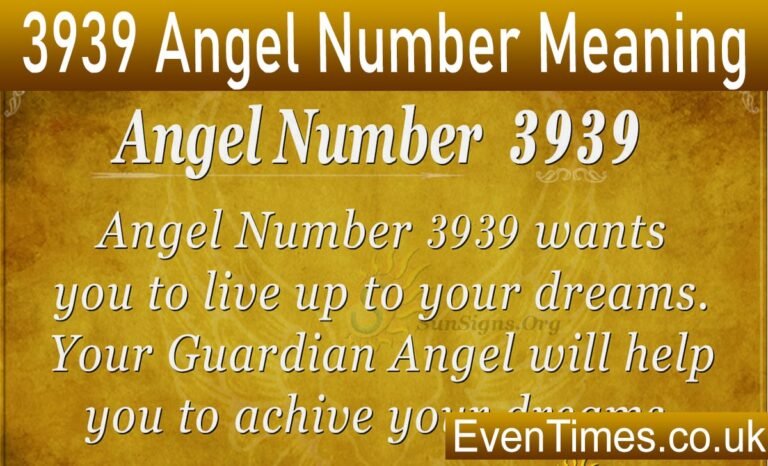 What is the 3939 Angel Number Meaning?