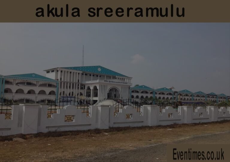 Akula Sreeramulu: A Legacy of Service and Political Impact Akula Sreeramulu: A Legacy of Service and Political Impact