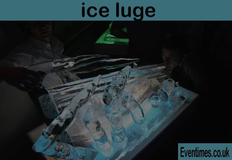 The Ultimate Guide to the Ice Luge: Party Hard and Stay Cool